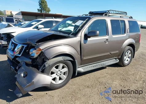 2008 Nissan Pathfinder Se из США, поврежденный, VIN 5N1AR18U78C639568
